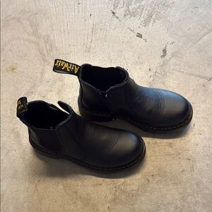 Dr. Martens Black Leather Chelsea Boots